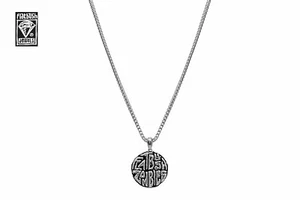 Flatbush Zombies FBZ Circle Kette Schwarz Silber, Neu - Bild 1 von 7