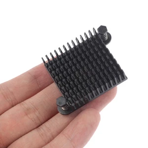 1Pc Aluminum Heatsink 35*35*10MM Cooling Pad South North Bridge Chipset Radi _xa - Picture 1 of 6