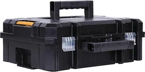 DEWALT DWST17807 TSTAK II 13" Cassetta degli attrezzi impilabile piano - Nero NUOVO - Foto 1 di 4