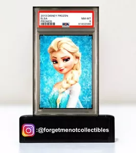 Super rare 2013 Disney Frozen Promos Elsa Rookie RC Card PSA 8 NM-MT - Picture 1 of 3