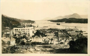 Alaska Ketchikan Tongass schmal am Straßenrand C-1920s RPPC Foto Postkarte 22-10975 - Bild 1 von 2