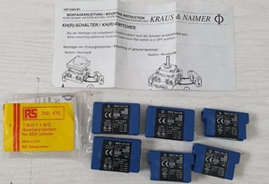 6 x Kraus & Naimer H010-A11-VE Auxiliary Contact Block L1-T1 - S60 - Picture 1 of 8