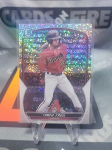 2023 Bowman Chrome Druw Jones Speckle Refractor  /299 - Picture 1 of 3