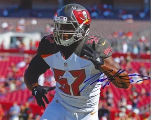 Autogramm Noah Spence 8x10 Tampa Bay Buccaneers Foto mit COA - Bild 1 von 1