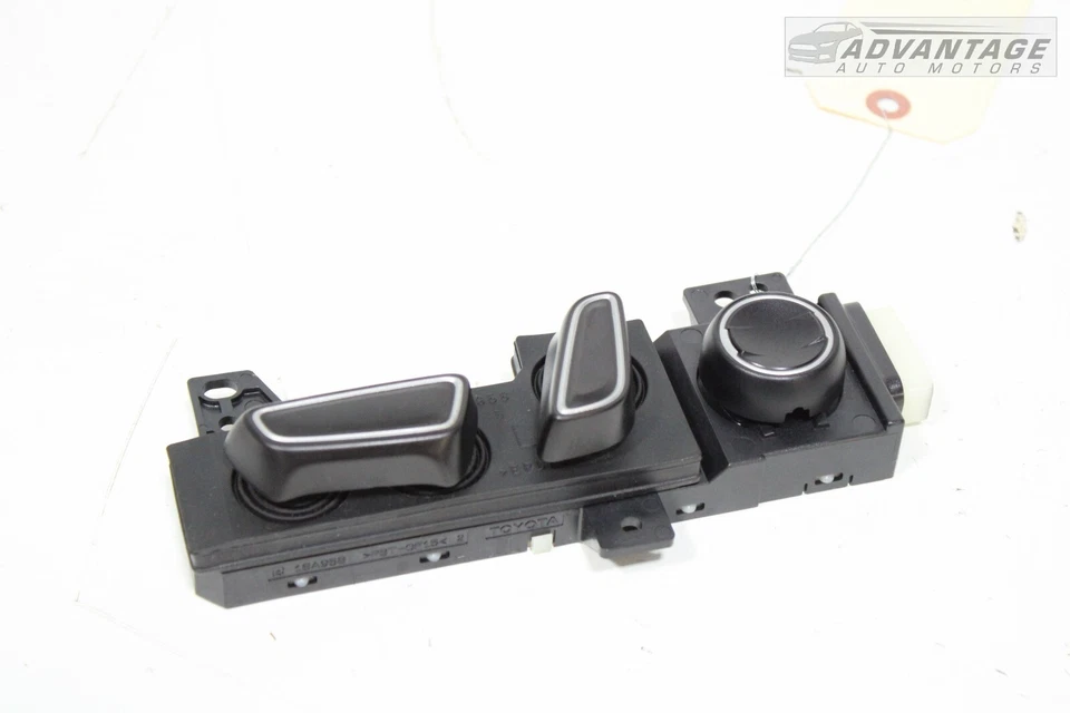 TOYOTA PRIUS PRIME 2017-2022 INTERRUPTOR AJUSTADOR ELÉCTRICO ASIENTO CONDUCTOR DELANTERO IZQUIERDO OEM Foto 1 de 4