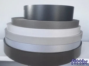 Melamine Pre Glued Iron on Edging Tape / Edge Banding Strip 22 mm, 40 mm, 60 mm - Picture 1 of 8