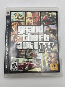 Grand Theft Auto IV 4 (PlayStation 3 PS3, 2008)  -  Tested
