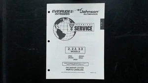 Catálogo de piezas fueraborda Evinrude Johnson 2 2.3 3.3 modelos 1995 - Imagen 1 de 2