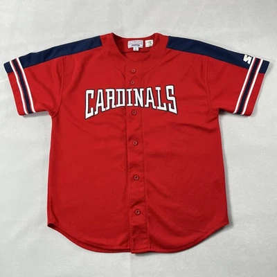 Camiseta de béisbol grande roja McGwire 25 Starter MLB de los Cardenales de San Luis para hombre Foto 1 de 4