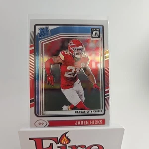 2024 Panini Donruss Optic Jaden Hicks Rated Rookie Stars #237 Kansas City Chiefs - Picture 1 of 5