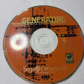 SEGA Dreamcast - Generator Demo Disc Vol. 1 - DISC ONLY