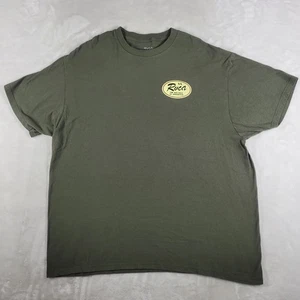 RVCA T-shirt Men's 2XL Olive Green Balance Of Opposites Graphic Casual Comfort - Picture 1 of 6