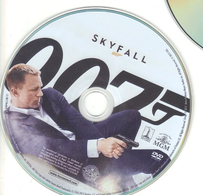 Skyfall DVD DISC ONLY NO CASE - Image 1 of 1