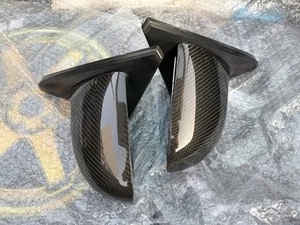 JDM Spoon Sports Carbon Racing Mirror Honda Civic CTR EK4 Type-R EK9 96-00 RARE - Picture 1 of 17