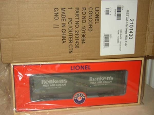 Lionel METCA Renkens Milk Car 2101430 Edición Limitada NUEVO EN CAJA con caja de envío - Imagen 1 de 3