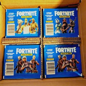 Lot of 250 Packs 2020 Panini Fortnite Ready To Jump Sticker NEW Factory Sealed - Bild 1 von 1