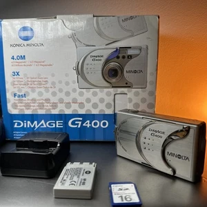 Minolta Dimage G400 Digital Camera 4.0MP with accessories - Picture 1 of 10