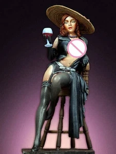 1/24 Resin Model Kit Sexy Beautiful Girl Woman Spy Agent Mona Unpainted - Picture 1 of 4
