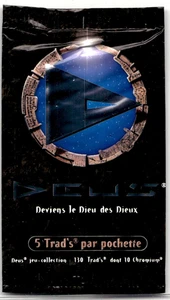 EMPTY Wrapper Deus King of Knigs Trading Card Art 1 - Picture 1 of 3