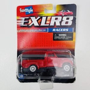Maisto Exlr8 Racers rot GM Chevy 3100 1:36 Pick Up Truck 50er Jahre - Bild 1 von 5