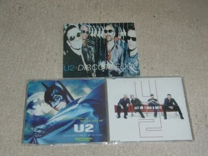 U2. SUPER THREE CD EP SET-DISCOTHEQUE, GET ON YOUR BOOTS & HOLD ME, THRILL ME - Imagen 1 de 3