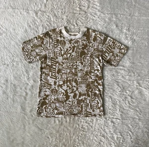 Lebron James Nike All Over PRINT Shirt King James Early 2000's VTG Rare Medium - Foto 1 di 8