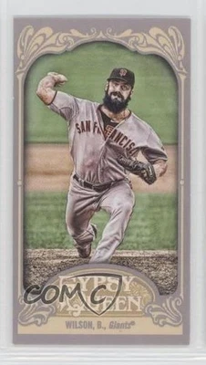 2012 Topps Gypsy Queen Image Variation Mini Brian Wilson (Throwing Ball) #26 - Image 1 of 2