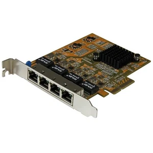 Startech.Com 4 Port Pcie Gigabit Network Adapter Card - Picture 1 of 3