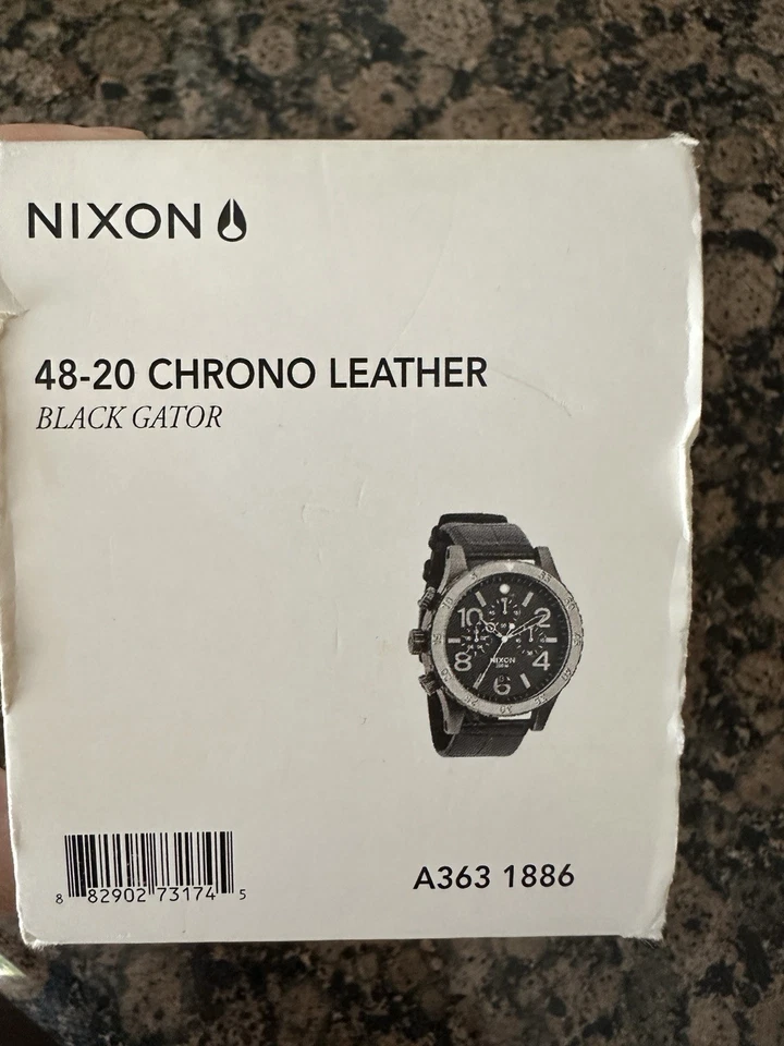Nixon The 48-20 Chrono Quartz Watch No Extra Links 17cm Band Worn