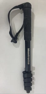 Manfrotto Monopod Mmcompact-bk Aluminum Compact Lightweight 15”-53” Headless - Picture 1 of 4