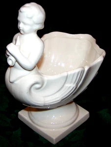 Compota Laura Houle Hughes querubín/concha de sartén porcelana E-883/L - Imagen 1 de 2