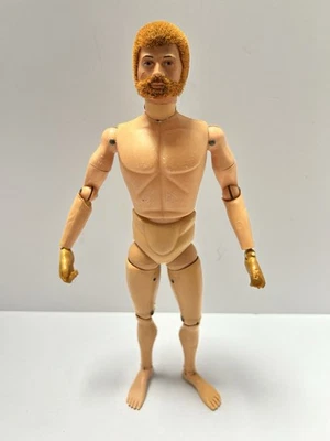 Boneco de ação 1964 Hasbro GI Joe cabelo flocado vermelho barba cicatriz no rosto 12” - Imagem 1 de 4
