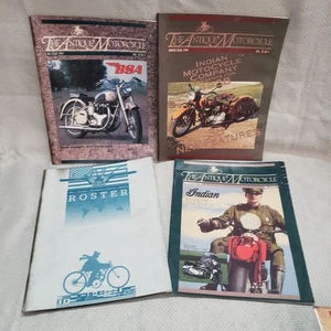 The Antique Motorcycle year 1994 Summer Fall Winter & Roster magazines (D) - Picture 1 of 5