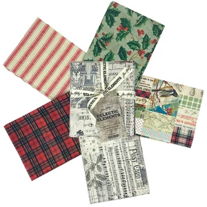 Free Spirit - Eclectic Elements Christmas FQ Bundle, CHRISTFQB5 by Tim Holtz - Picture 1 of 6