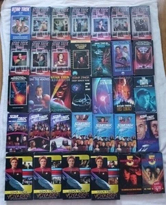 32 Star Trek VHS The Original Series Next Generation Voyager - Picture 1 of 6