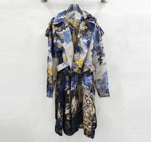 LOUIS VUITTON（LV） Louis Vuitton Trench Cappotto con Cintura Arazzo Edizione Limitata 132134284