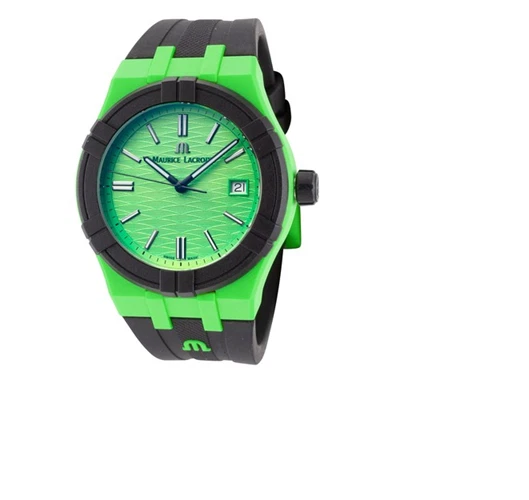 Maurice Lacroix Men's Aikon #Tide 40mm Quartz Watch AI2008 Green - Image 1 of 1