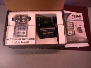 MX4 iQuad Multi-Gas Detector Monitor Industrial Scientific O2 CO CH4 Unused
