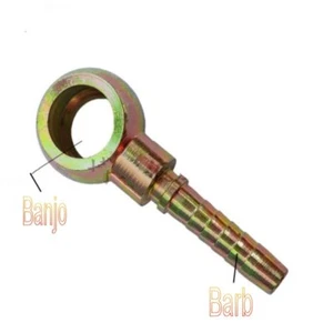 Banjo de 16 mm o 5/8"" OD Barb x 22 mm o 7/8"" para perno de acero M22 - Imagen 1 de 1