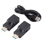 Single Network Cable RJ45 To HDMI Extend Adapter