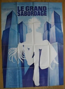 GRAND SABORDAGE Nathalie Drivet Original Filmplakat 160x120 cm '71 - Bild 1 von 1