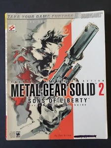 Metal Gear Solid 2 Brady Games Guide, Playstation 2, PS2 - Picture 1 of 2