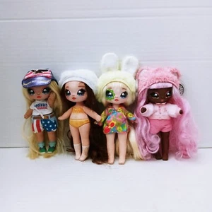 Na Na Na Surprise Misha Mouse Cali Grizzly Bebe Groovy Erika Featherton Lot Of 4 - Picture 1 of 7