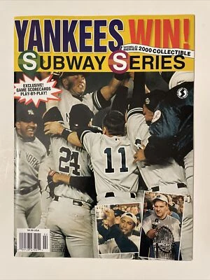 Yankees Win! Серия журналов Subway 2000 публикации таблицы показателей - Изображение 1 из 2