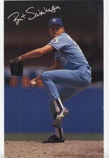 1990 Modern Publishing Posters Power Pitchers Bret Saberhagen