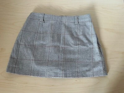 Abercrombie & Fitch Plaid Mini Skort Skirt Size S - Image 1 of 4