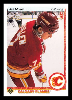 Joe Mullen #252 1990-91 Upper Deck Calgary Flames - Image 1 of 2