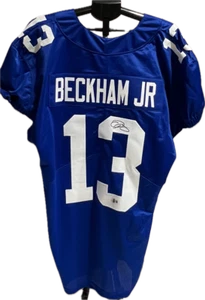 Odell Beckham Jr. Autographed Signed Football Jersey BECKETT Authentic - Picture 1 of 4