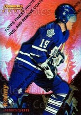 1994-95 Finest Bowmans Best Red Refractors #18 Kenny Jonsson