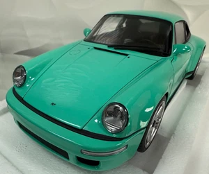 Porsche 911 964 2018 RUF SCR 1/18 casi real 880206 - cupé - verde como nuevo - Imagen 1 de 11